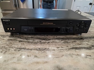 Sony SLV-N71 VCR 4 Head Hi-Fi Stereo VHS Player Recorder w/Remote Tested Works