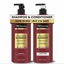 Tresemme Shampoo Conditioner Keratin Smooth, 28 oz 2 Count