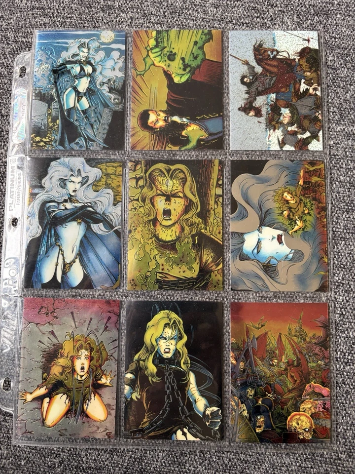 1994 LADY DEATH Chromium 100 card set - Image 3 of 4