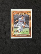 1989 Hillshire Farms Cooperstown Collection card Brooks Robinson ( VG to EX)