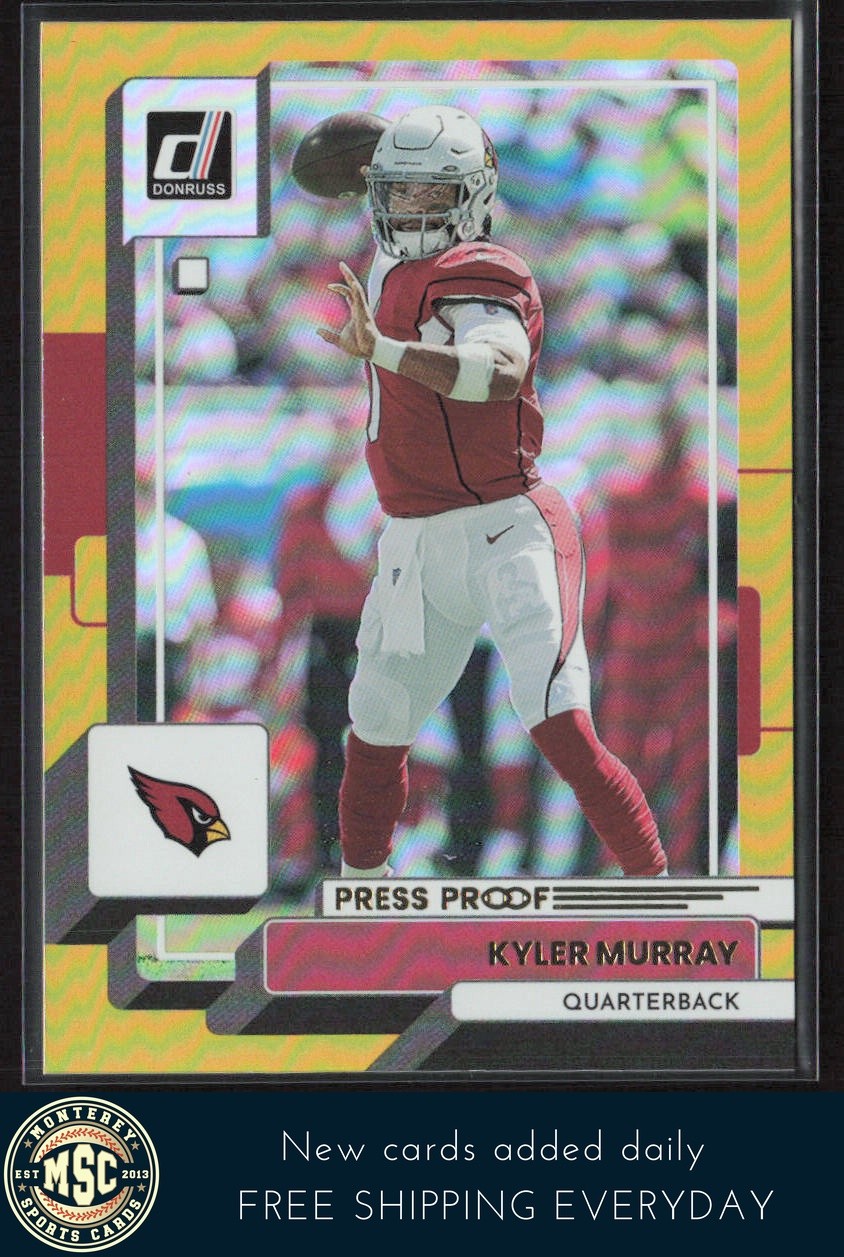 Kyler Murray 2022 Donruss Premium Press Proof MINT Gold #5 Arizona Cardinals