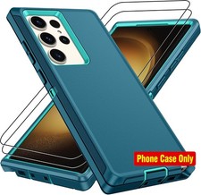 Phone Case for Samsung Galaxy S23 Ultra, 14FT Drop Protection, Anti-Slip Green