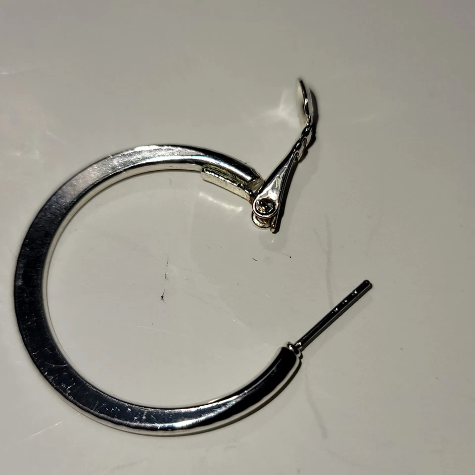 Lote de 3 brincos estilo tribal, argolas em tom de prata e pendurados cor âmbar - Imagem 4 de 4