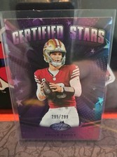 2025 Panini Certified - Certified Stars Brock Purdy #CST-BPY Mirror Purple /299
