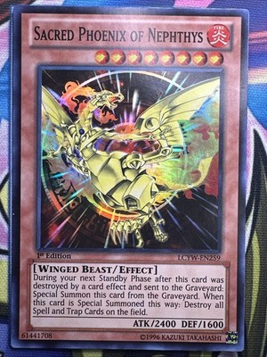 Sacred Phoenix Of Nephthys - LP - LCYW-EN259 - Super Rare - 1st Edition