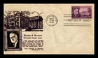 DR JIM STAMPS US COVER ROOSEVELT WHITE HOUSE FDC SCOTT 932 CROSBY PHOTO CACHET