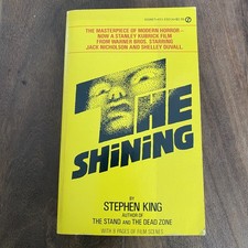 Vintage The Shining By Stephen King Paperback Book 1978 1st Signet Printing Vintage The Shining By Stephen King Paperback Book 1978 1st Signet Printing