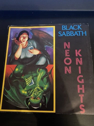 Black Sabbath - Neon Knights - 7” Vinyl Single, Vertigo 1980 SAB3 - VG+/VG+