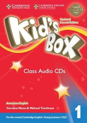 Kids Box Level 1 Class Audio CDs (4) American English, Nixon, Caroline & Tomlins