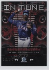 2024 Bowman Draft In Tune Refractor 15/250 Sebastian Walcott #IT-20 1o1b