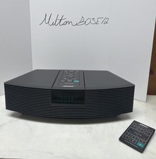 Bose Wave Radio AWR1-1W AM/FM Alarm Clock With Remote Grpahite Warranty  