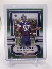 2017 Panini Rookies Bravery /199 Taco Charlton #139 Rookie RC Sp Dallas Cowboys