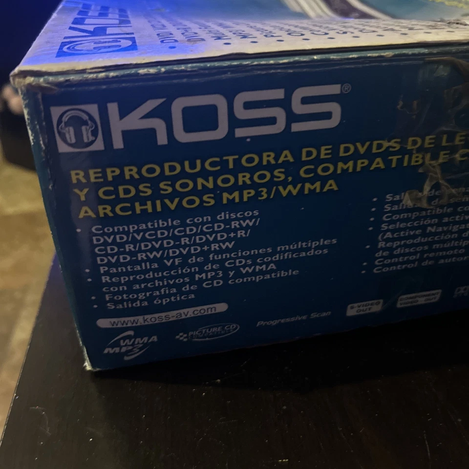Reproductor de DVD Koss KD365 Foto 2 de 2