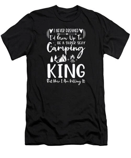 Camping Camper Outdoor Mountain Camping Place Nature T-Shirt S to 3XL
Opens in a new window or ta