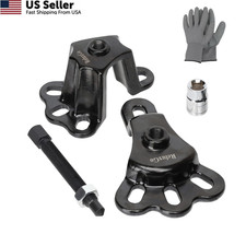 ReluxGo Front Wheel Hub Puller Bearing Removal Tool for 3-3/4 to 4-1/2 black 