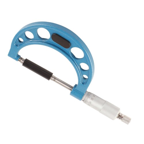High Stainless Steel Outside Micrometer 50-75mm Thickness Gauge Tool - Picture 3 of 12