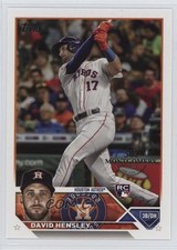 2023 Topps Complete Set 582 Montgomery Club David Hensley #649 0c4