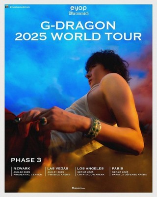 G-Dragon 2025 World Tour Ubermensch Poster Phase 3 On August 2025 Poster