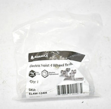 Adamax Electric Hoist 4 Wheel Trolley Mount Assembly 1-5/8" Strut EL4W-158H