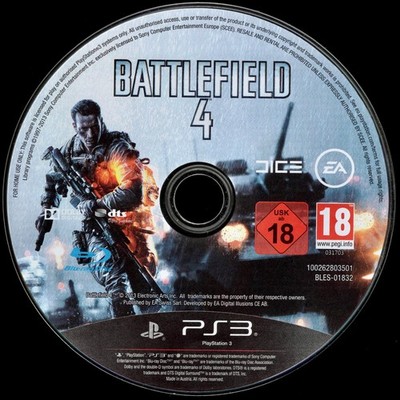 Battlefield 4 PS3 Spiel Nur Disc! FPShooter Action PlayStation3 Game PAL Top CIB
