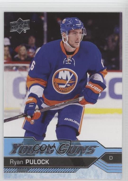 2016-17 Upper Deck Young Guns Ryan Pulock #490 Rookie RC