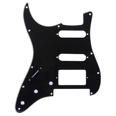 Musiclily Pro Left Hand Modern HSS Floyd Bridge Pickguard For Strat ST Guitar