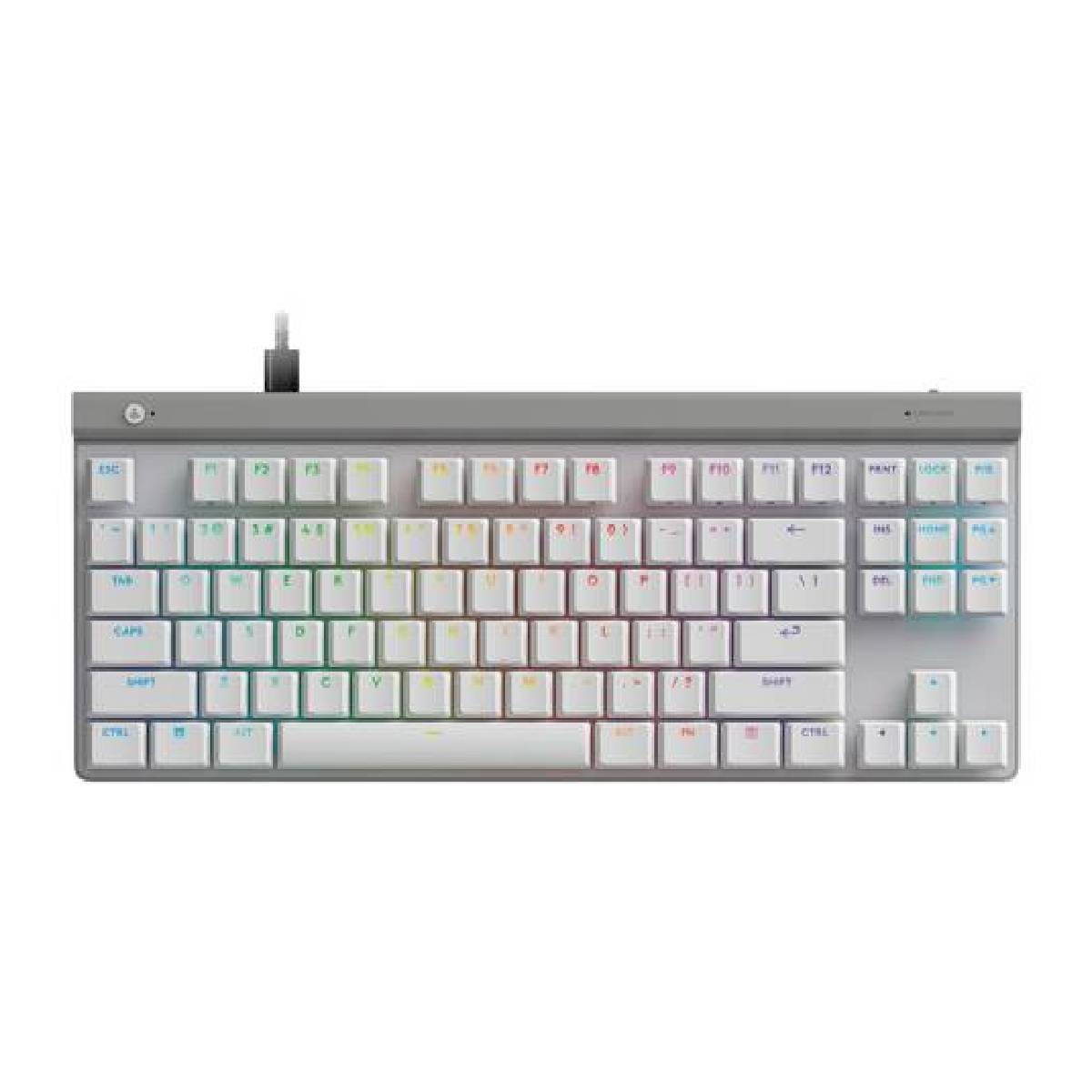 Logitech G515 TKL Wired RGB Gaming Keyboard Tactile White