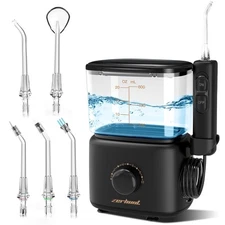 Water Flosser Oral Irrigator for Teeth: Electric Countertop for Dental Health...