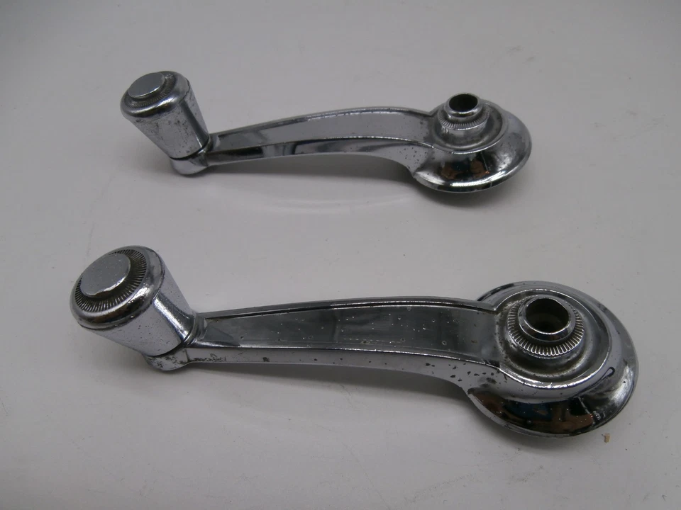 Manijas de bielas de ventana OEM Plymouth Dodge Charger GTX Satellite 1965-67 Foto 4 de 4