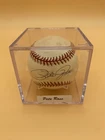 Pete Rose Autographed Rawlings Official National League Baseball w/ Display Case