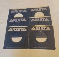 45 RPM 7" RECORD SLEEVES CO. SLEEVE 6 PACK SEE PHOTOS Arista Records SLV350
