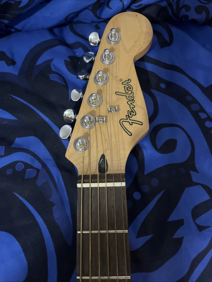 Fender Stratocaster Standard Stratacoustic 原声/电吉他 带软壳 — 第 4/4 张图片