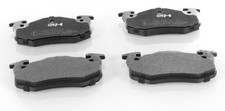 Bremsbeläge Hinten für Peugeot 206 1998-, Renault Clio 1990-1998
