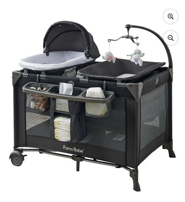 Pamo Babe Playard Deluxe Nursery Center Foldable Playpen for Baby & Toddler