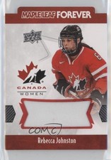 2016 Team Canada Juniors Maple Leaf Forever Rebecca Johnston #ML-25 Patch 6ki