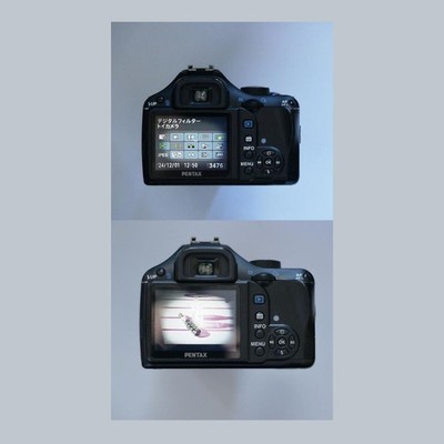 PENTAX K-x Digital Camera with 18-55mm Lens Kit Junk Condition