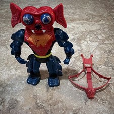 Vintage 1985 Mattel MOTU Mantenna Action Figure Complete w/ Red Crossbow Mexico⁠