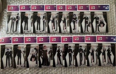 Gachi Koi Adhesive Beast Kinokuniya Bookstore POPUP Acryl Card 17 Artikel