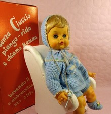 Cicciobello 1970 CABAR -funzionante- bambolotto vintage bambola sebino furga