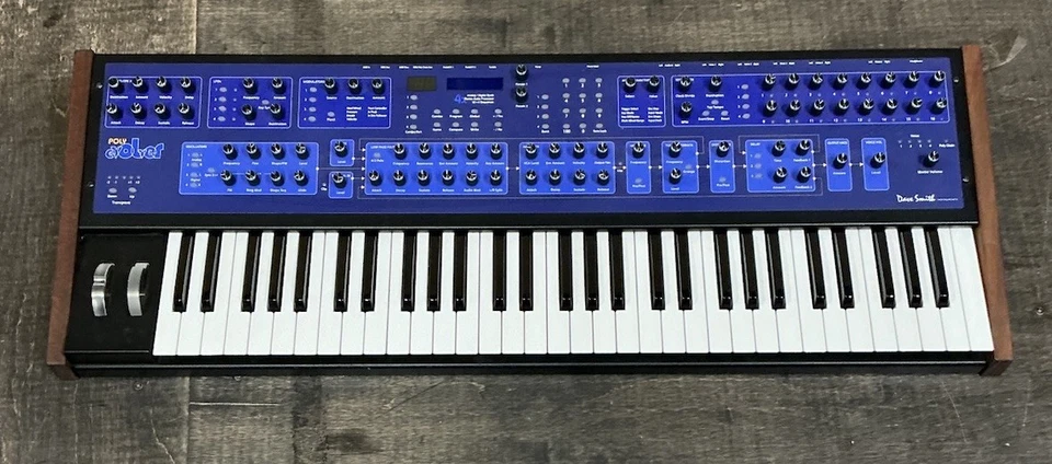Dave Smith Instruments Poly Evolver 61-Key Keyboard Synthesizer With Case - Image 3 of 4