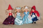 Lot of 4 McDonald's Happy Meal 5" Madame Alexander Dolls Riding Hood, Cinderella — photo 1