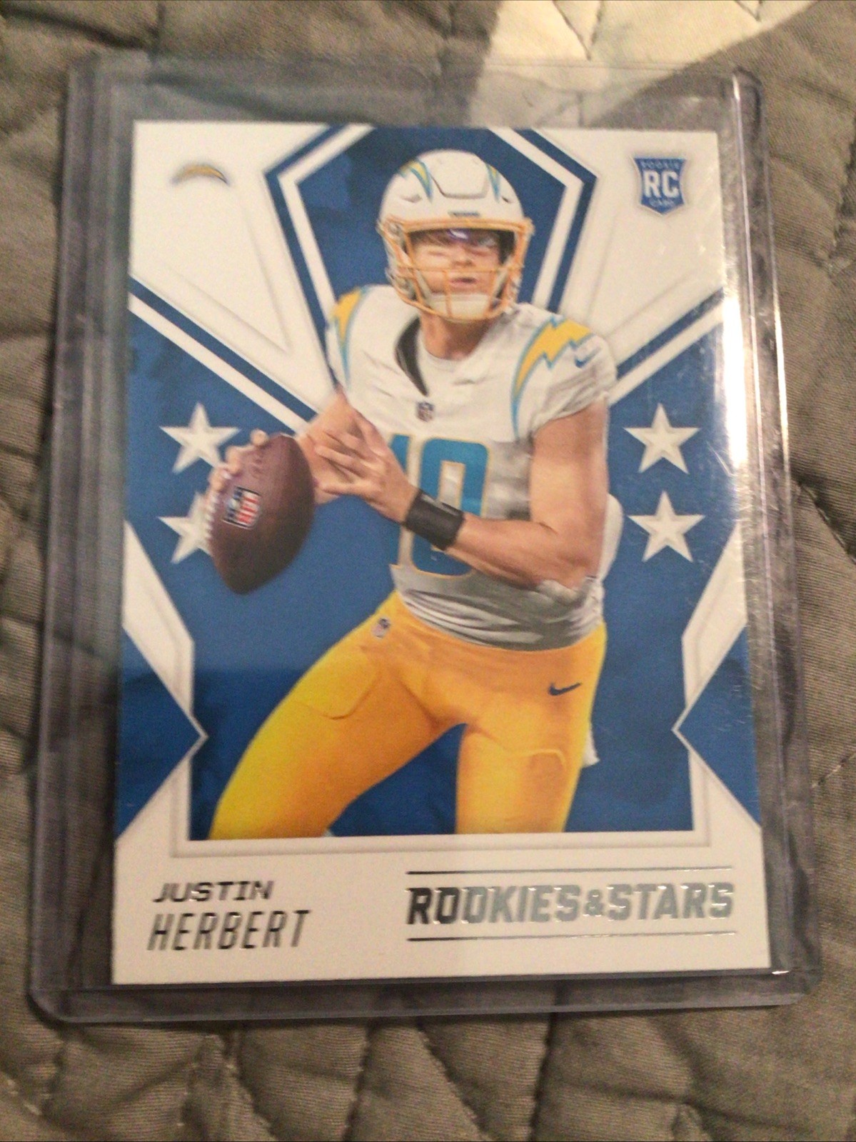 2020 Panini Rookies & Stars - Rookie Justin Herbert #103 (RC)