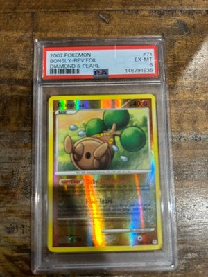 ⭐︎Am⭐︎ Bonsly 71/130 Diamond and Pearl Reverse Holo for sale online | eBay