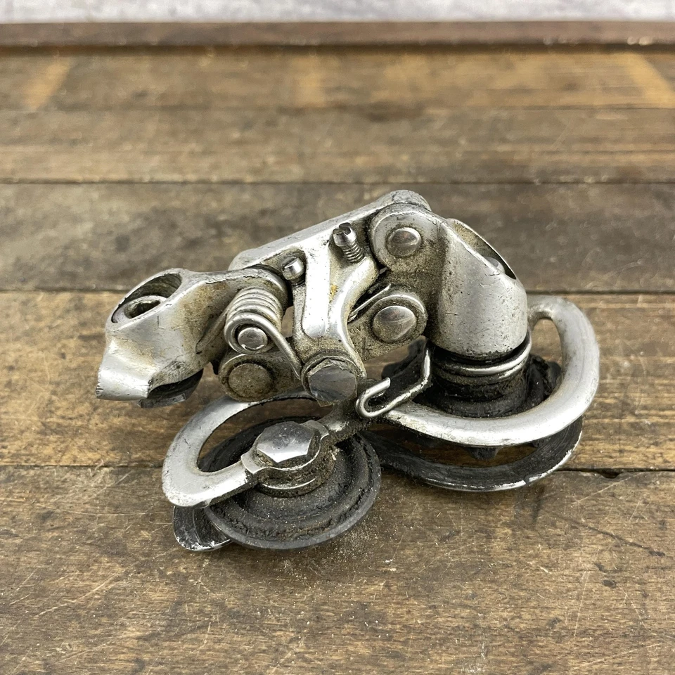 Desviador trasero vintage Huret Jubilee bicicleta de carretera francesa parte años 70 80 Foto 2 de 4