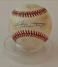 WILLIE MAYS AUTOGRAPHED SIGNED ONL BASEBALL  JSA LETTER OF AUTHENTICITY