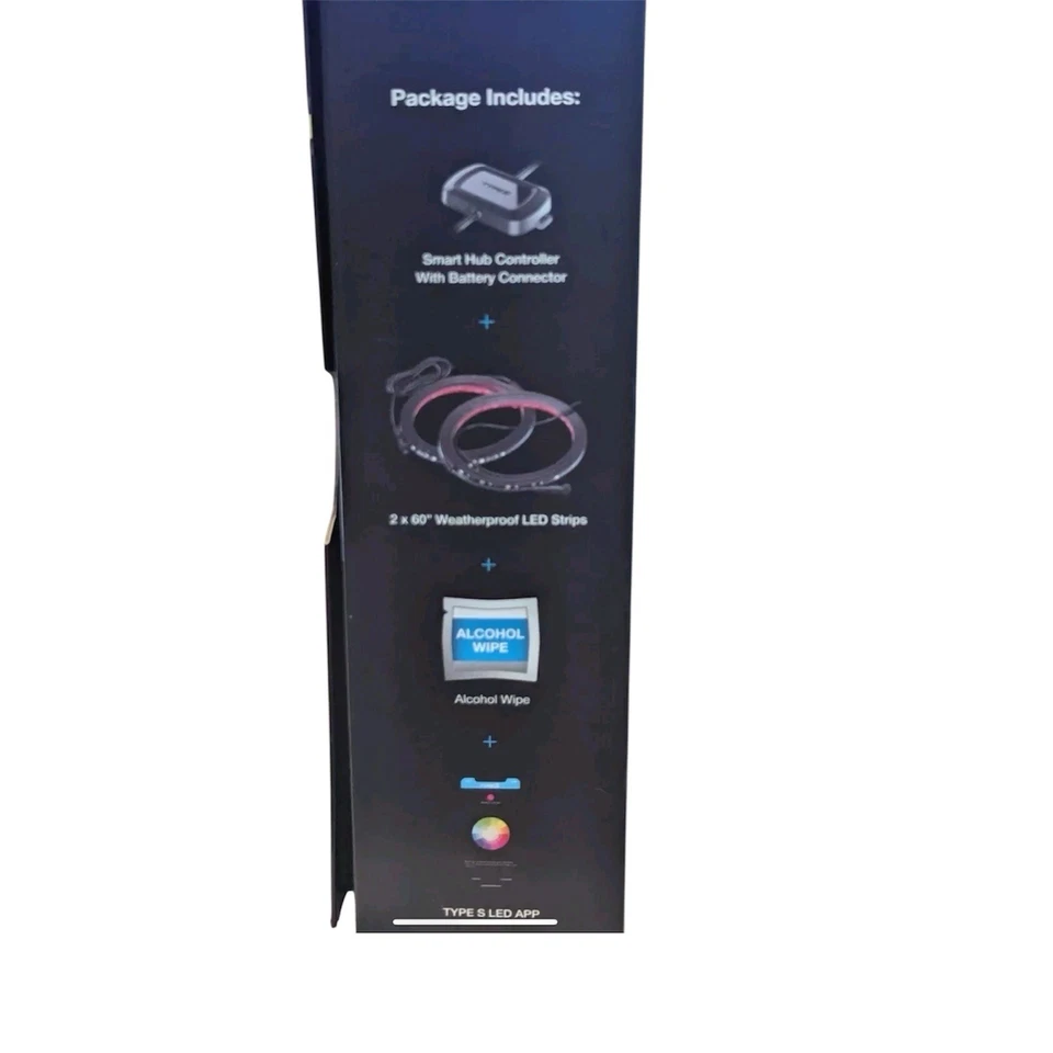 类型 S 120 英寸外部智能卡车床 LED 套件 (LM56245) 插头和发光 全新带盒! — 第 4/4 张图片