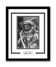 John Glenn Autographed Signed 11x14 Framed Photo NASA Space Astronaut ACOA