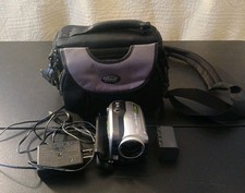 JVC Everio 30GB GZ-MG155U Hard Disk Video Camcorder Battery, Ac Adapter, Case 