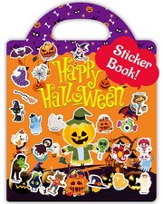 Halloween Sticker Books for Kids, Reusable Toddlers, Multi