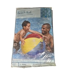Vintage New Beach Ball Multicolor Panels 24 A...